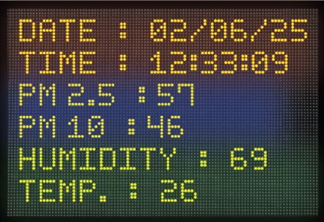 MAAQMS Digital LED Matrix Display Screen
